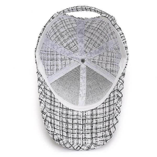 Damer Casual Brev Toppet Hat Efterår Vinter Til Kvindelige Udendørs Sport Varm Baseball Cap Mode Luksus