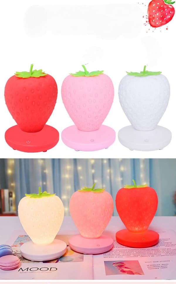 Berørings-natlampe, dæmpbar, LED-natlampe, Sili