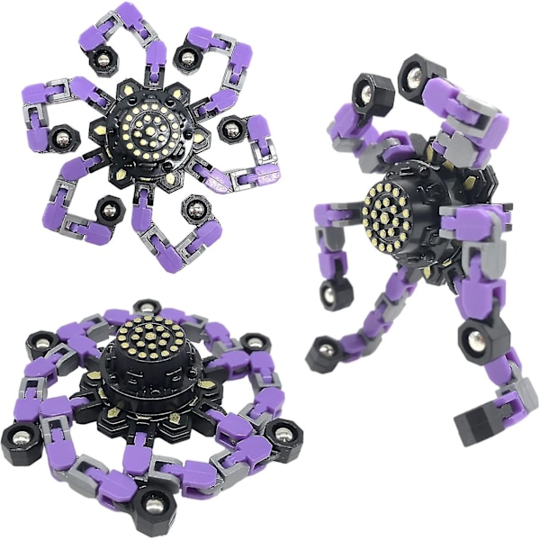 Fidget Spinners 4 Pakker Deformation Fidgets Spinner Spinners Fidget Legetøj Børnedag Fødselsdagsgave Fidgets Legetøj Til Børn Drenge Piger