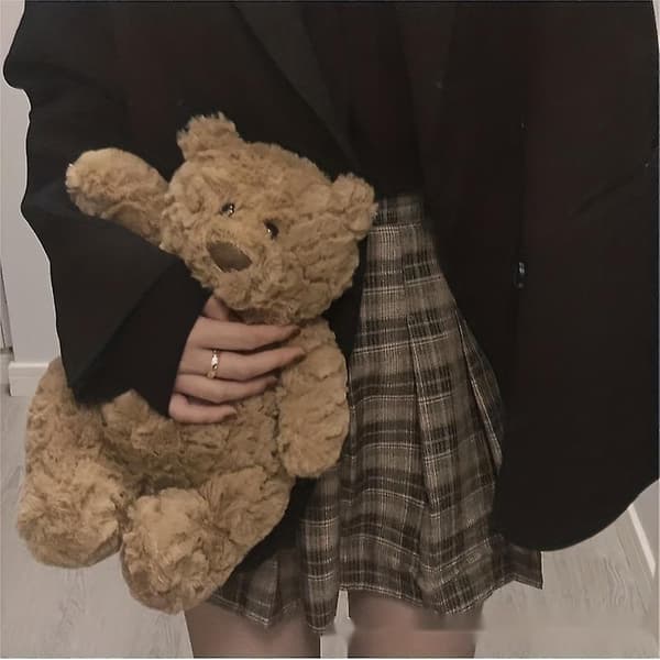 Cartoon Bear Soft Cute Ugly Barcel Bear Doll Brown Sweater Bear