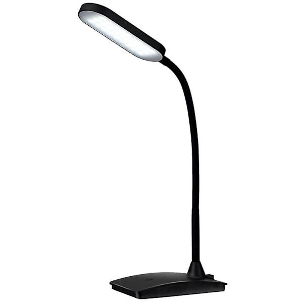 Dww-LED desk lamp, flexible gooseneck desk lamp, rechargeable touch control desk lamp, three-speed dimming