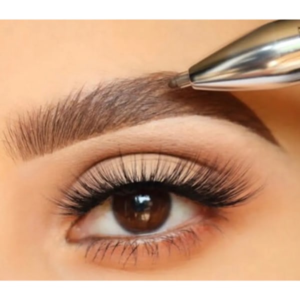 4 i 1 Eyebrow Contour Pen Waterproof Define Highlight Ögonbryn Ögonbrynspenna Naturlig ögonbrynssmink Skönhetsverktyg