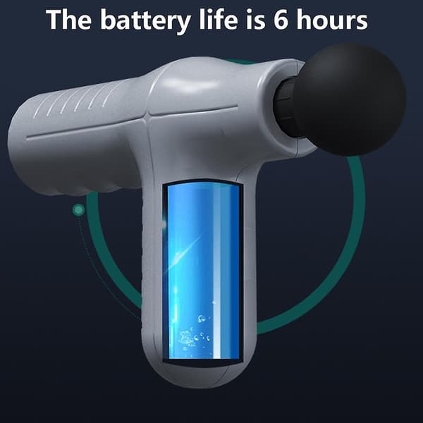 Mini massagepistol, lommeformat lille massagepistol, dybdevævs muskelmassagepistol til smertelindring, Usb