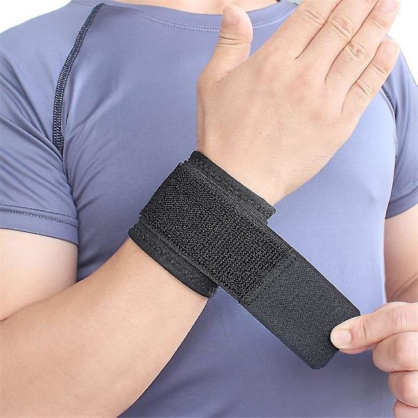 Handledsskydd, 2 stycken styrketräningshandledsband för tyngdlyftning, gymnastik, bodybuilding, professionellt handledsstöd för kvinnor och män
