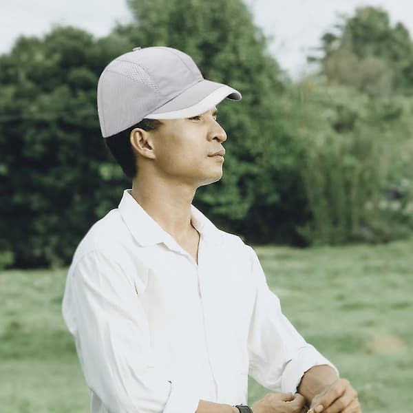 2 stk. Herre Solid Duck Flat Brim Cap, Justerbar Hat For Menn Kvinner, Mesh Løpehette, Sports Caps