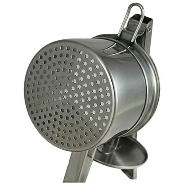 Professionell potatispress i rostfritt stål, rostfri, diskmaskinsäker, stor kapacitet.