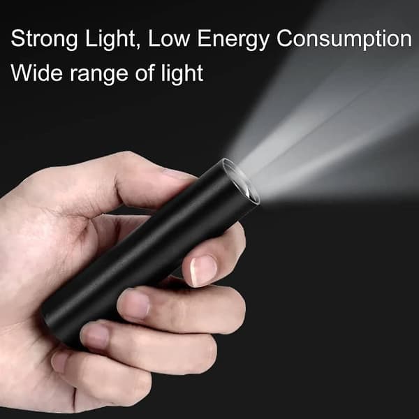 Dww-mini taskulamppu, ladattava LED-taskulamppu, pieni taskulamppu