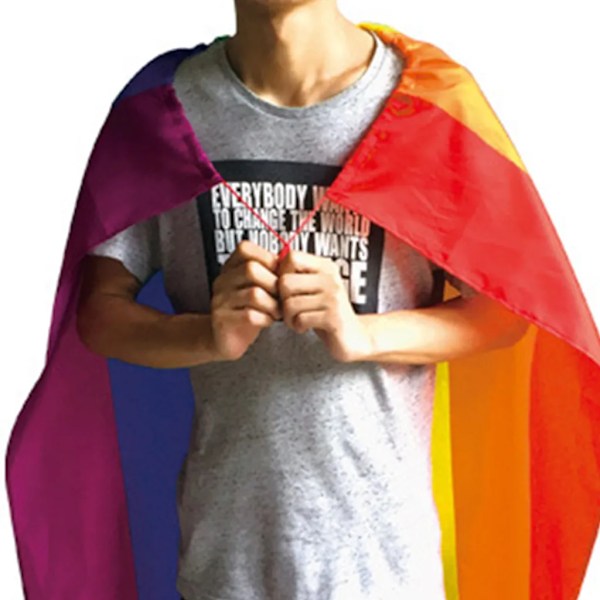 Pride Regnbågsflagga 3x5 Utomhus Starka Färger Flagga för Rum Gård (Mönster 2,）