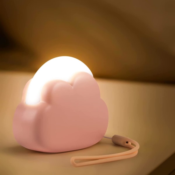 Cloud Natlampe. Natlampe Dæmpbar Bærbar Bærbar Led Natlampe Gave