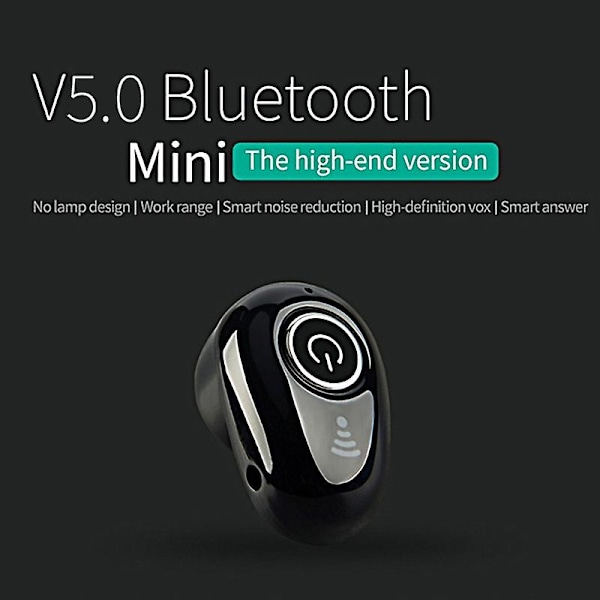 Ture Wireless Earphon In-ear Headset Bluetooth Headset Mini Headset Sports Headset Wireless Headset Earphone Wireless Noise Reduction Headset Bl