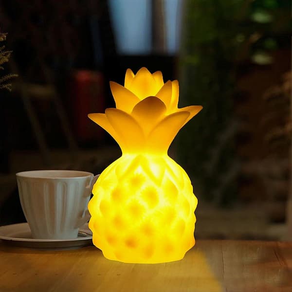 Natlys Ananas Form Silikone LED Natlys Orname