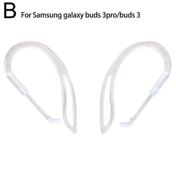 Velegnet til Samsung Buds3 Pro anti-tab ørekrog tilbehørsklemme Transparent 1pcs