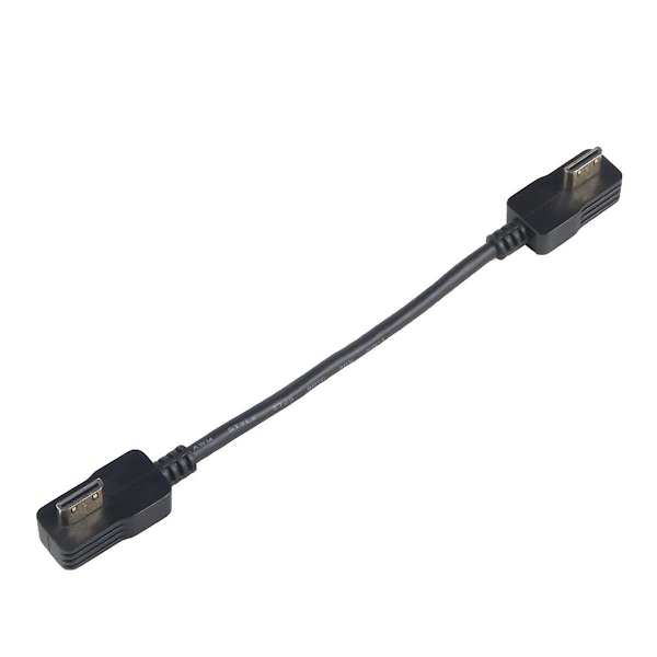 Mini -Kompatibel FPV-adapterforlængerkabel 10 cm til RX5.1-modtager til Fatshark FPV-briller (sort)