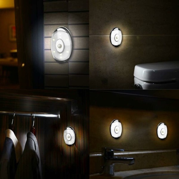 3-pak trådløs indendørs bevægelsessensor lysspot LED Trådløs LED kabinetbelysning,,ladacèe