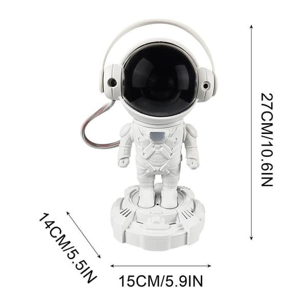 Bluetooth Astronaut Stjärnhimmel Sovrum Färgglad Projektion Rymdman Prydnader Natt