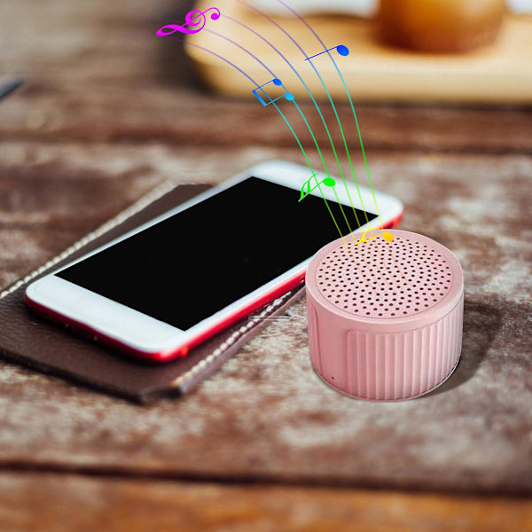 Datorhögtalare Usb Mini Datorljudkort Ljud Usb Dator Liten Högtalare Datorförstärkare Utomhusfestljud Rea (Rosa)