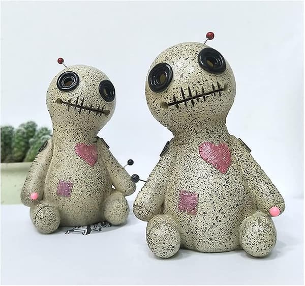 Voodoo-docka Konformad Rökelsebrännare, Unik Rökelsebrännare För Heminredning (2-pack)