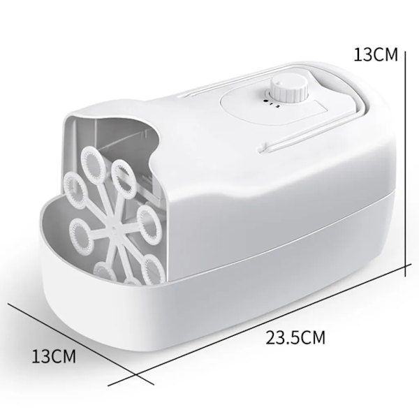 Boble maskine, automatisk USB bryllup scene boble rekvisitter, sort