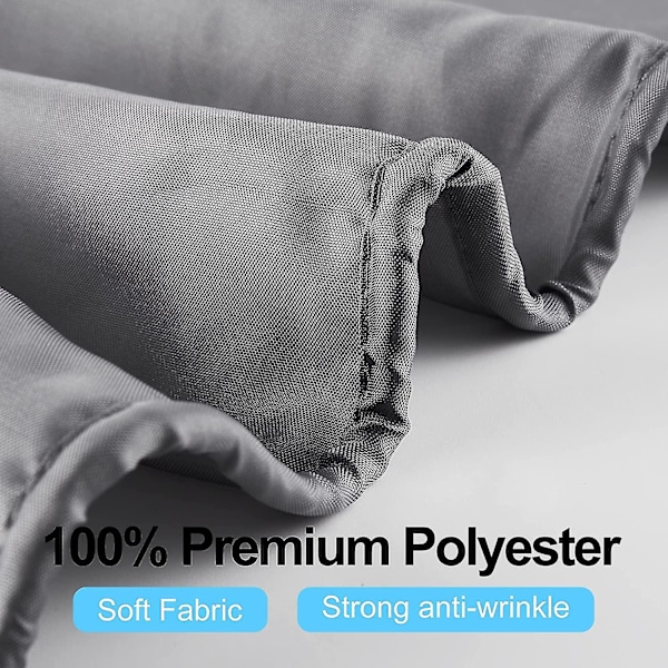 Snabbtorkande duschdraperi, maskintvättbart duschdraperi, vattentätt polyester, genomskinligt duschdraperi, 180 x 200 cm svart