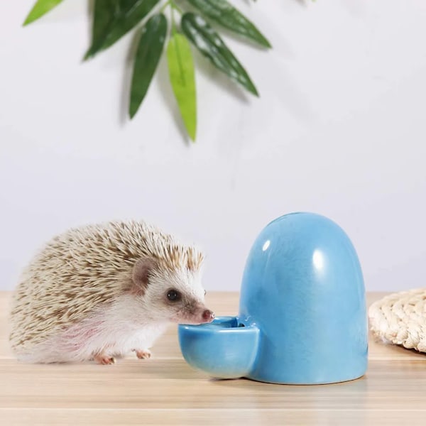 Keramisk Vattenflaska för Hamster, Automatisk Vattendispenser, Tyst, för Igelkott, Kanin, Katt