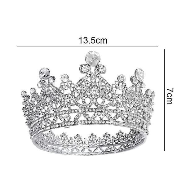 Kroner til kvinder Brud Prinsesse Kroner Diademer og Kroner til kvinder Elegante Kroner Hårbånd