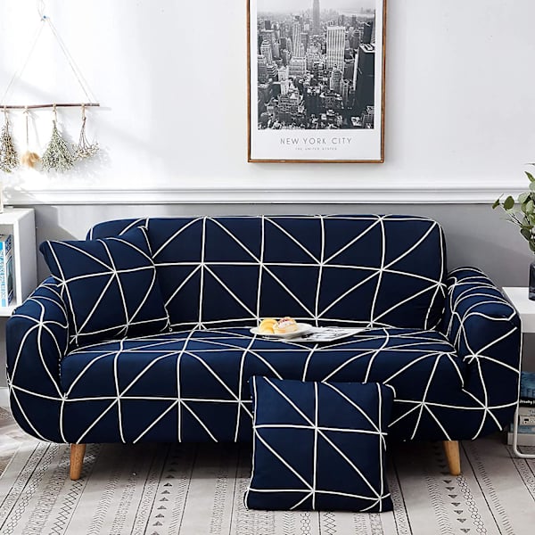 Sofaovertrekk 2-seters sofaovertrekk trykt sofaovertrekk