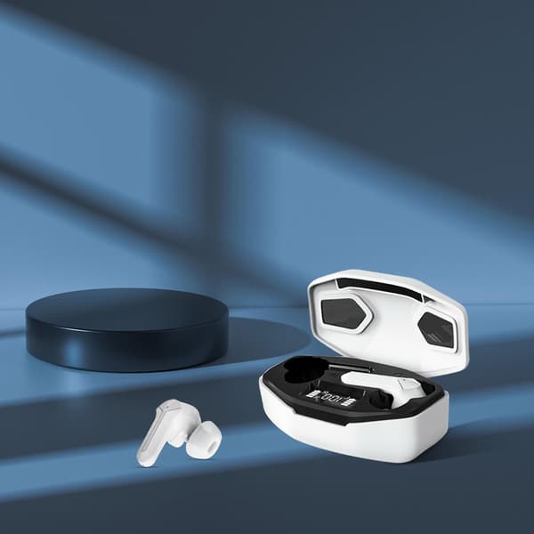 Trådløse ørepropper Bluetooth 5.1 Headset IPX5 LED Batteri Display Med Laderboks Stereo Audio