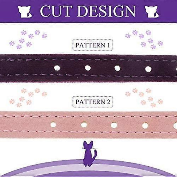 4 stycken strass kattkrage hjärta bling avtagbar kattkrage Alla hjärtans dag kattkrage mjuk sammet krage med strass kärlek hjärta justerbar