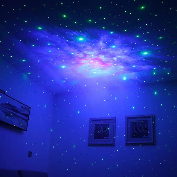 Bluetooth Astronaut Stjernehimmel Soverom Fargerik Projeksjon Rommann Ornamenter Natt