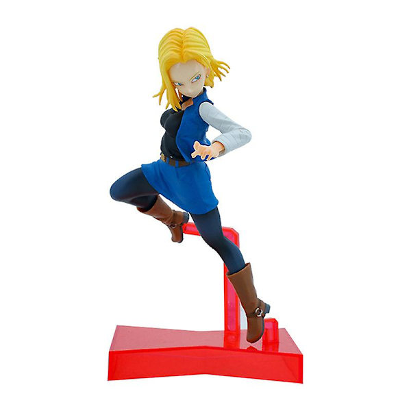 Dragon Ball Z Anime-hahmo Gk-peli patsas Android 18 Lazuli Bulma mallilelu（B）