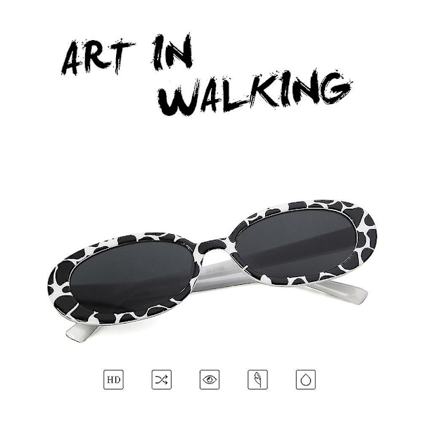 Muodikkaat ovaalin muotoiset aurinkolasit, retro aurinkolasit naisille, Okulary, pienet sävytetyt polarisoidut silmälasit, Uv400 aurinkolasit Gafas（C03）