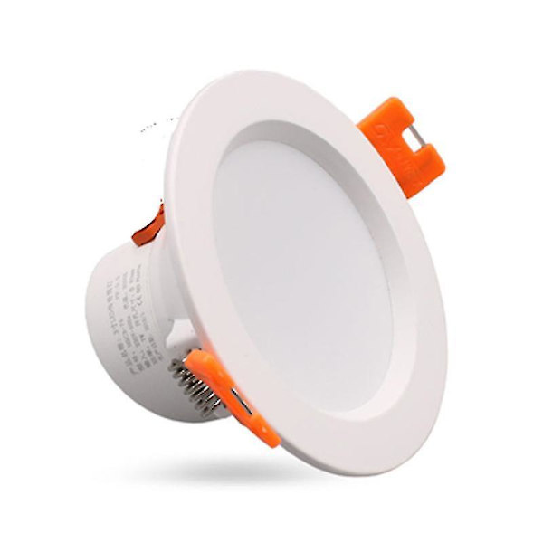 Fördjupad taklampa, LED-infällda takstrålkastare, vit downlight 1 st - vit