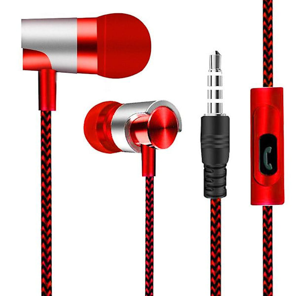 Hörlurar In-ear Hörlurar Headset Trådbundet Headset Hörlurar Mikrofon Samtal Splittersäker Hifi Ljudkvalitet Vattentät Hörlurar B