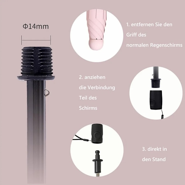 Barnevognsolskjerm, beskyttelse mot regn eller solskinn, UV-beskyttelse, egnet for en rekke bilmodeller