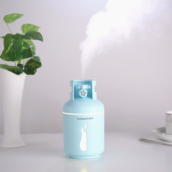 Air Humidifier Warm Color LED Night Light with Fan