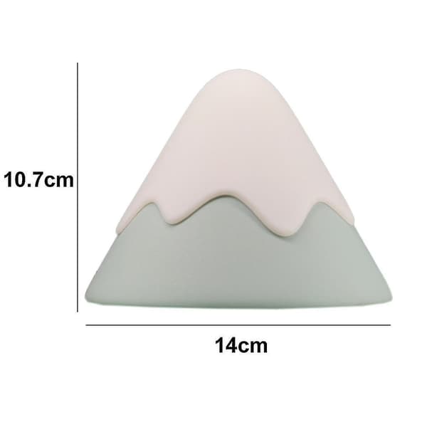 Snøfjell Silikon LED Lader Nattlys