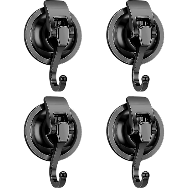 4-pack sugkopp, kraftig premium vakuumsugkopp, max. belastning 15 kg, duschkrok