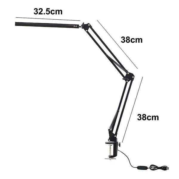 Minnefunksjon Lys Studie Skrivebordslampe For E Kontor Leserom Skrivebord