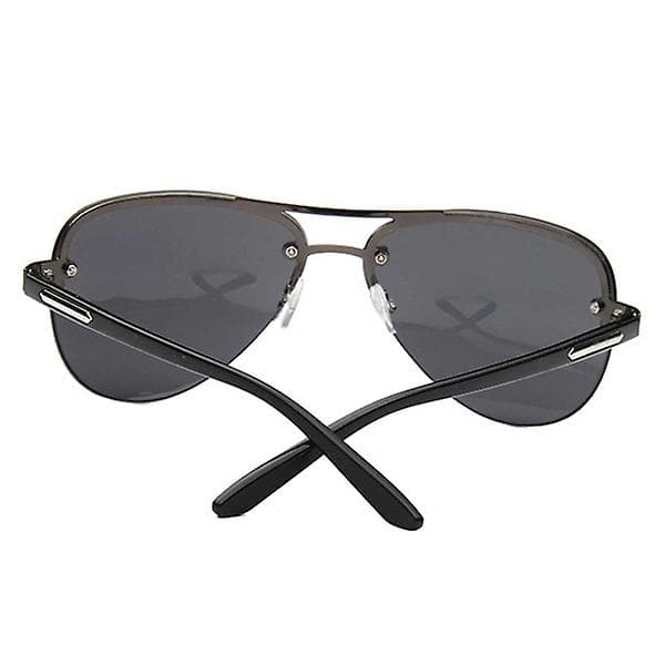 Runde sorte solbriller Retro Cateye Black