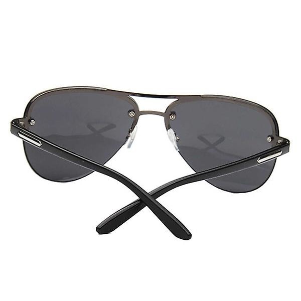 Runde sorte solbriller Retro Cateye Sort