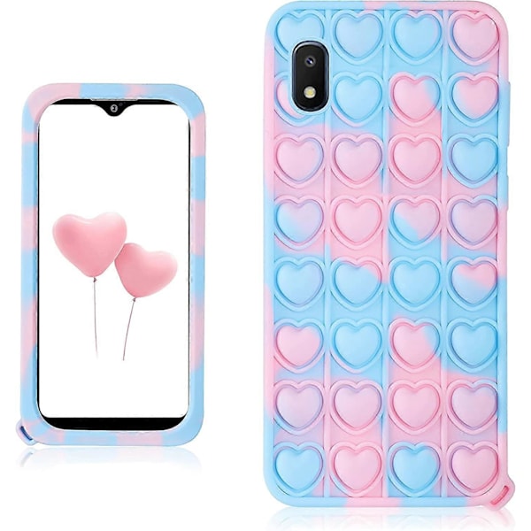 Trendig och rolig Samsung Galaxy A10E-fodral, silikon estetisk tecknad rolig söt cool fidget unik snygg designer rolig skyddande fodral för pojkar flickor