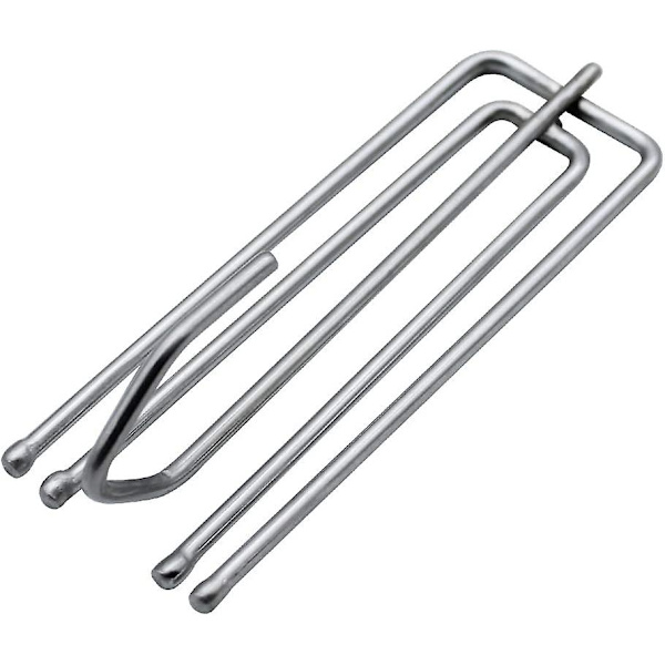 25-pack gardinkrokar i rostfritt stål, gardinrullar, gardinglidare, gardingåva