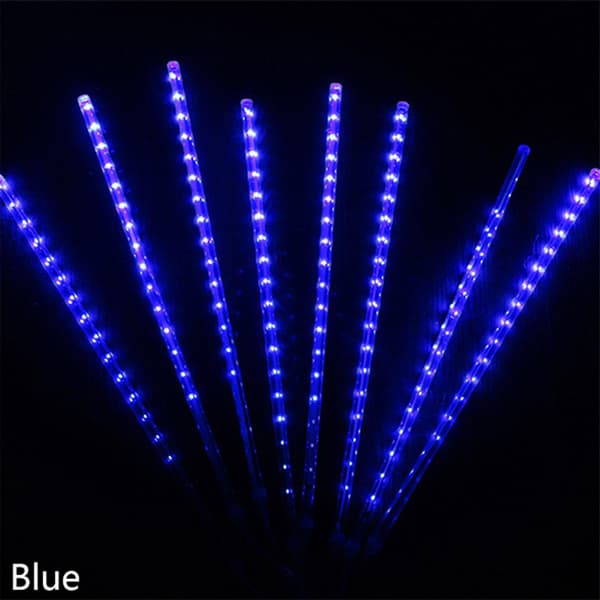 30CM Fest LED-lys Bruser Regn Snefald Træ Have Udendørs