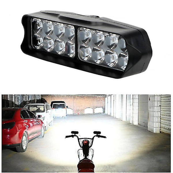 Motorcykel Forlygte 12v Motorcykel Spot Forlygte 8 12 16 Led Scooter