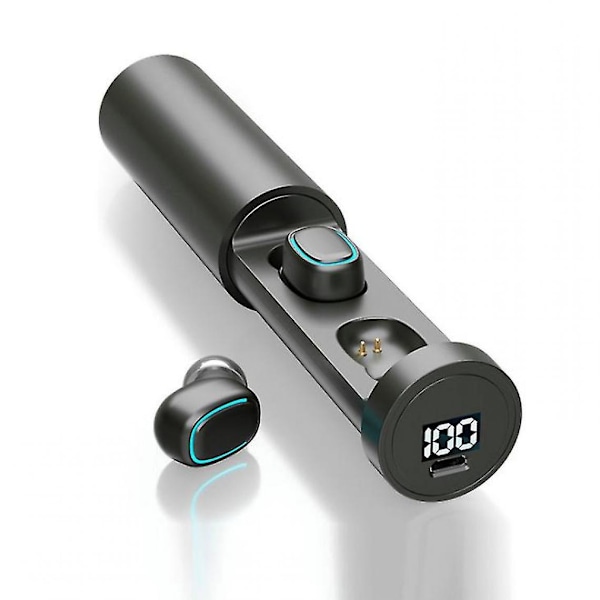 B9 5.0 Bluetooth trådløse øretelefoner (sorte)