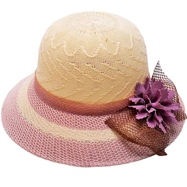 Solhat Udendørs Strand Solhat Solhat Halmhat Shopping *pink