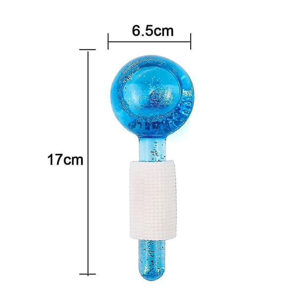 2 st Is Terapi Boll Ansiktsroller Kompatibel Med Kalla Ansiktsmassage Rollerbollar