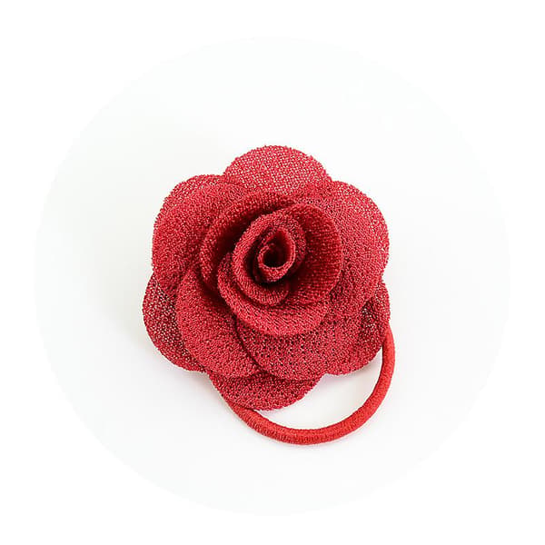 Dww-13 rosette barrettes til børn - tilfældige farver, hårtilbehør til børn, små hårtilbehør til bbs, piger,