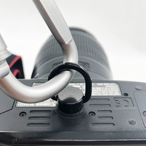3-pack Kamera D-ring Skruv Gångjärnshållare Fästskruv Kamera Karbinhake Clip 1/4"-20 För stativ Dslr-kamera Snabbkoppling för handledsrem