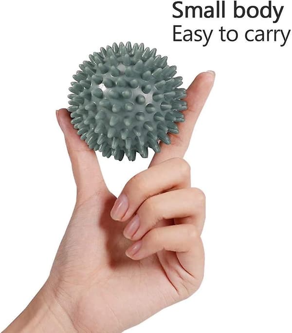 Sæt med 2 pigbold med knopper, pigbold, massagebolde
